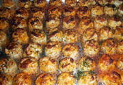 Our famous jumbo lump crab balls topped with imperial sauce and baked to perfection